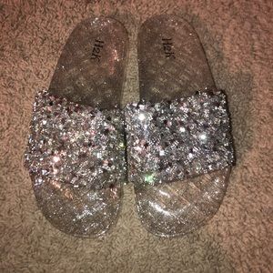 sparkly slides